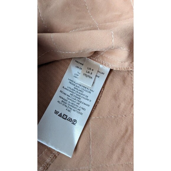 NWT‎ $128 FREE PEOPLE Mad Love Quilted Patchwork Floral Wrap Skirt Size 4 - Picture 9 of 12